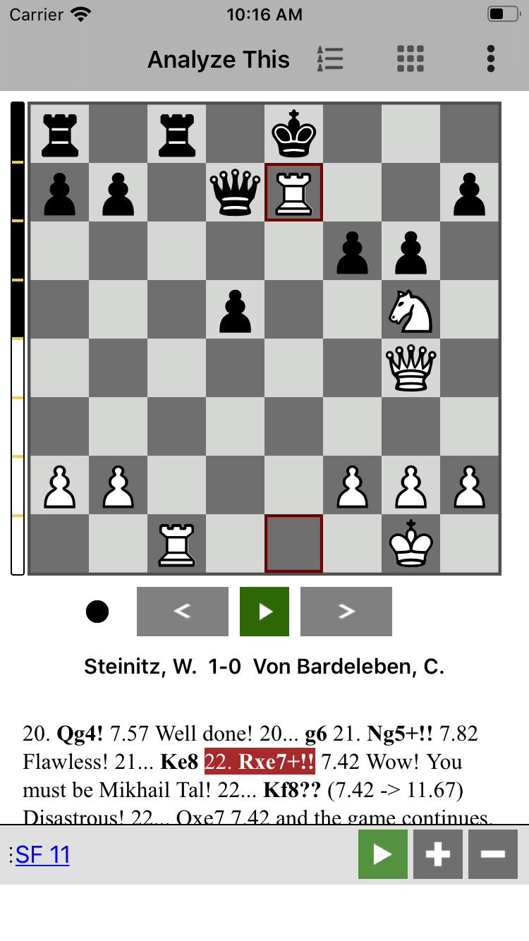 LeelaChessZero in Analyze This - MyChessApps